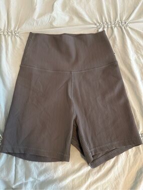 Born Primitive Ribbed High-Rise Shorts